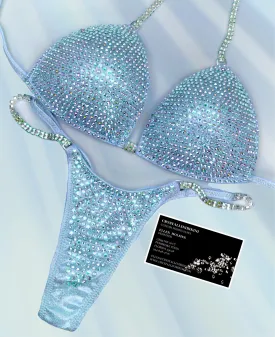 AB encrusted competition bikini