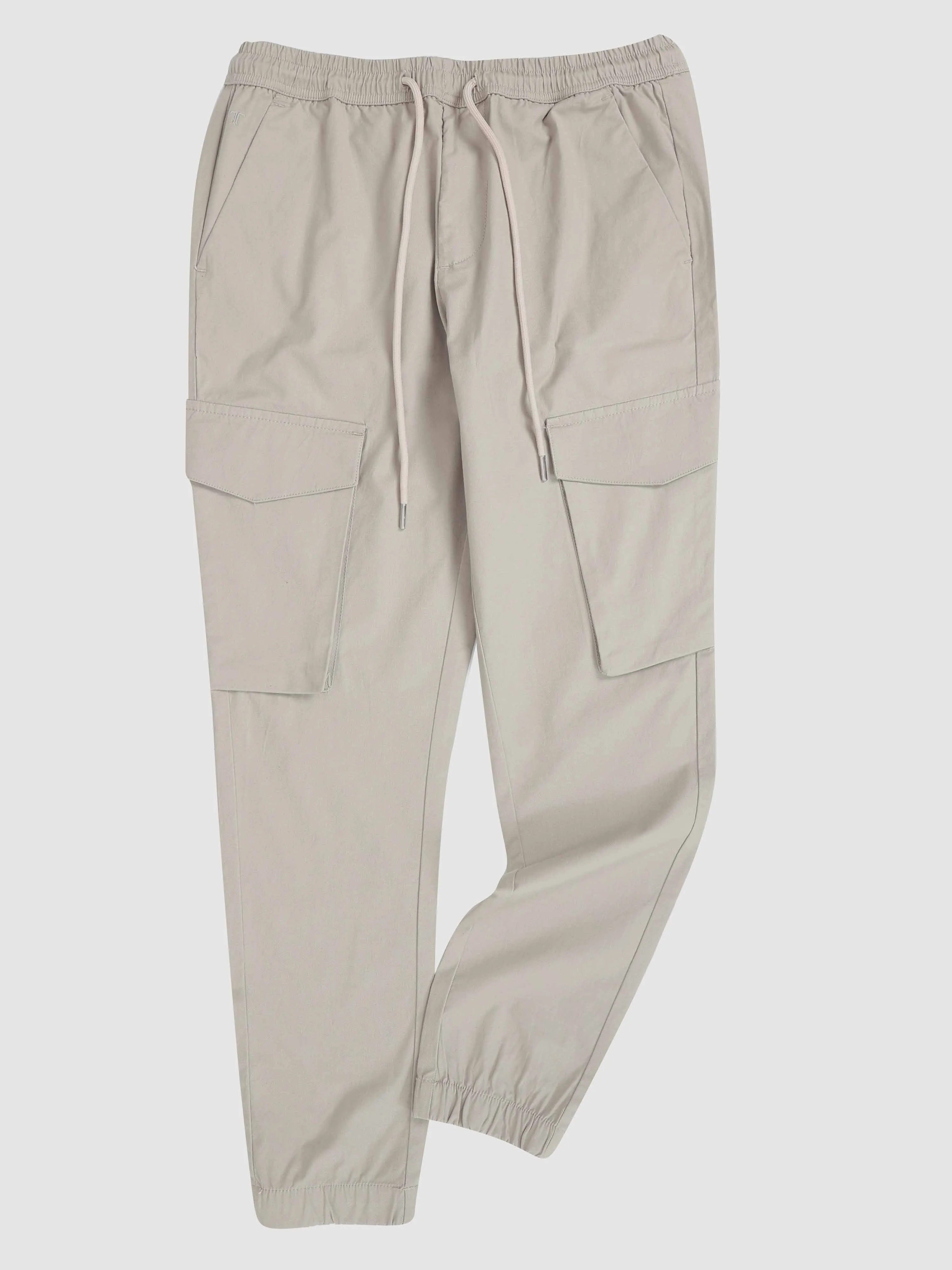 Air Sense Beige Cargo Joggers