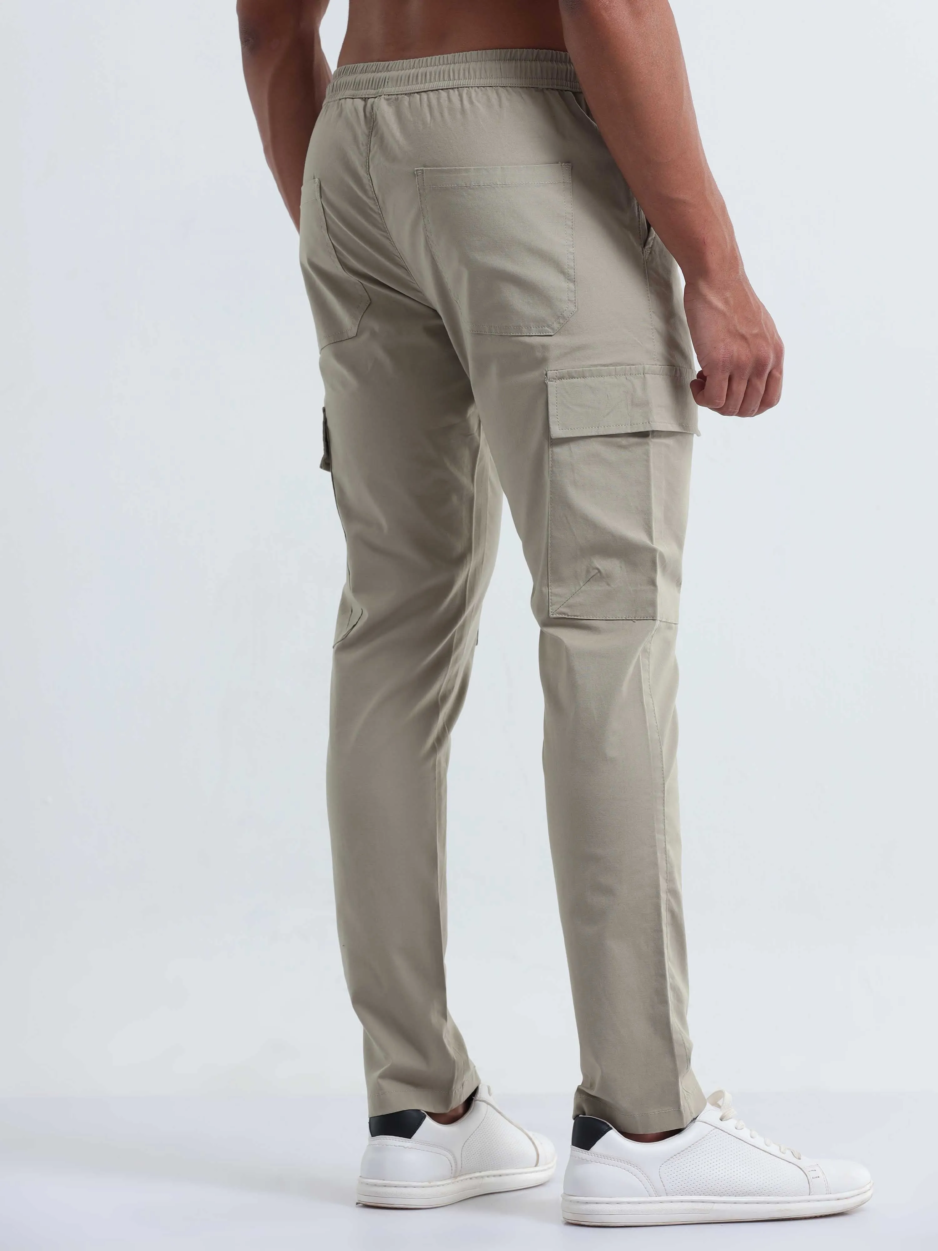 Air Sense Beige Cargo Pants