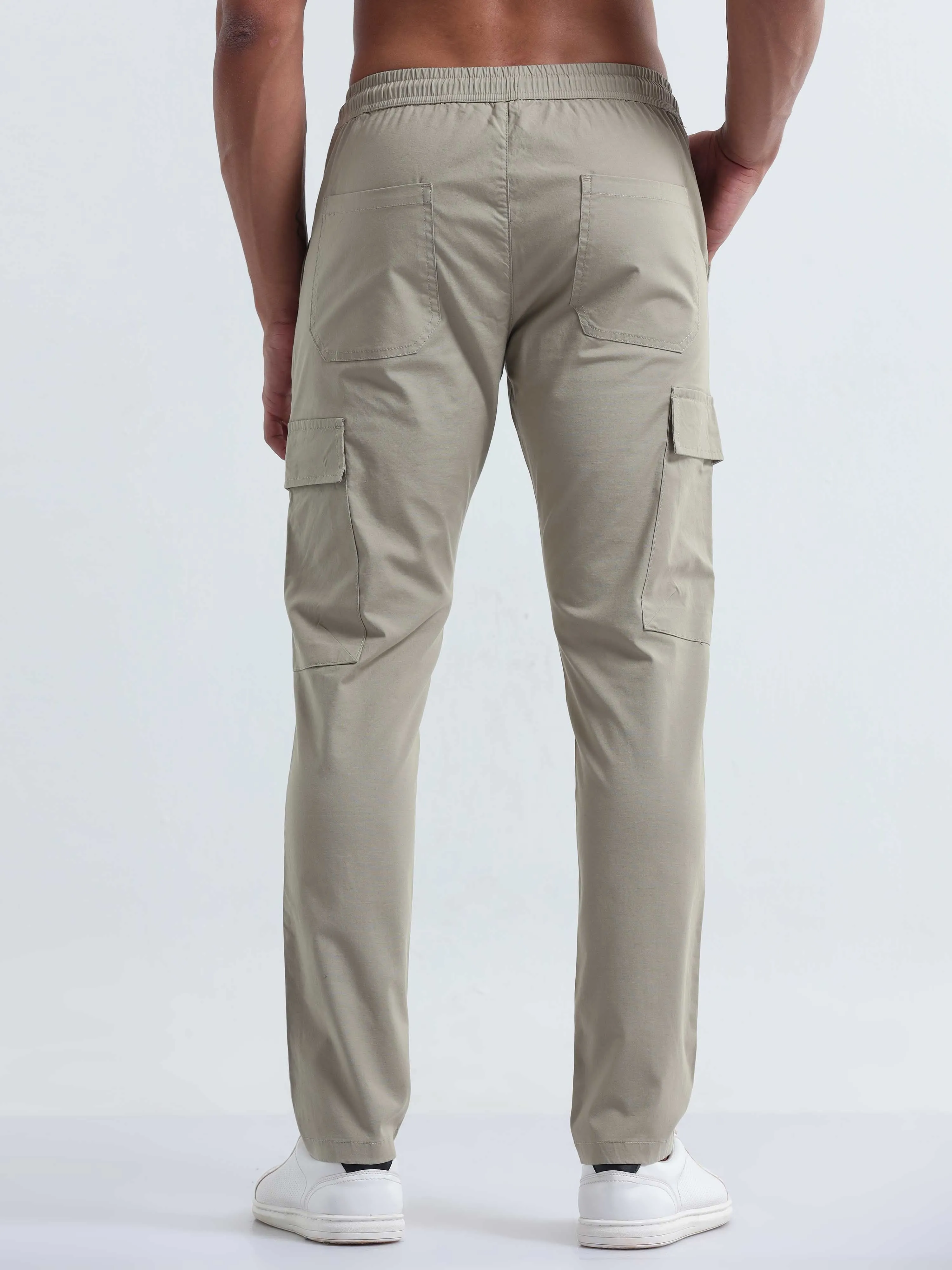 Air Sense Beige Cargo Pants