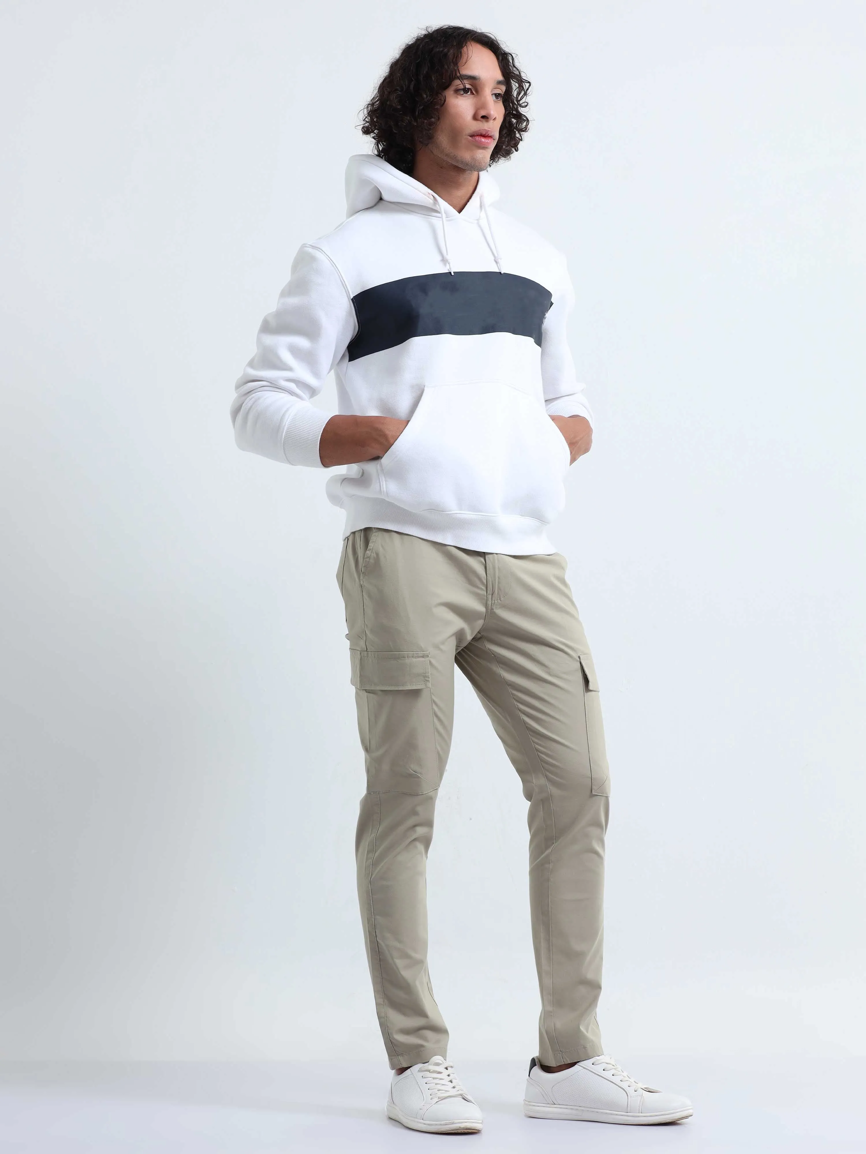 Air Sense Beige Cargo Pants
