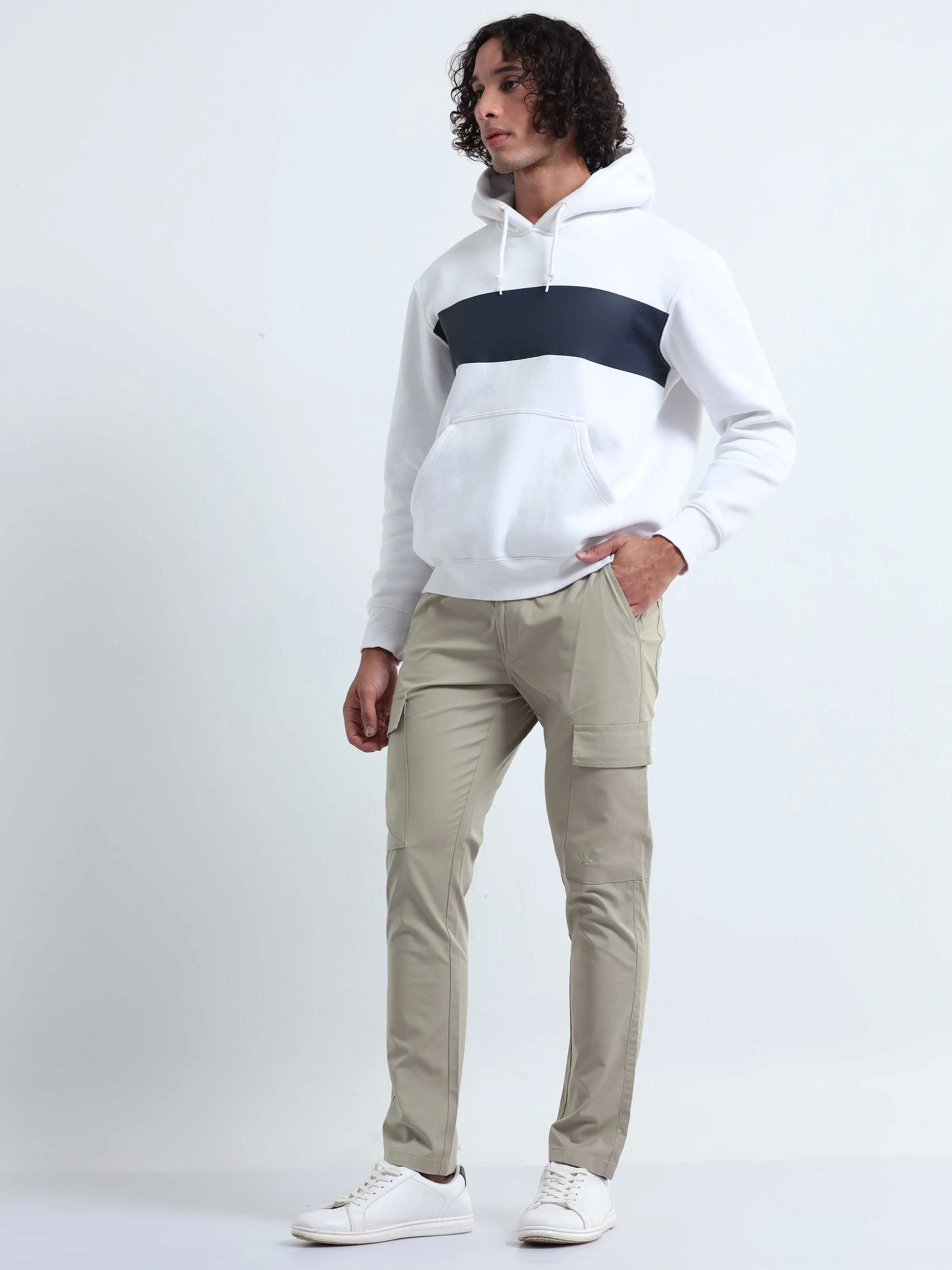 Air Sense Beige Cargo Pants