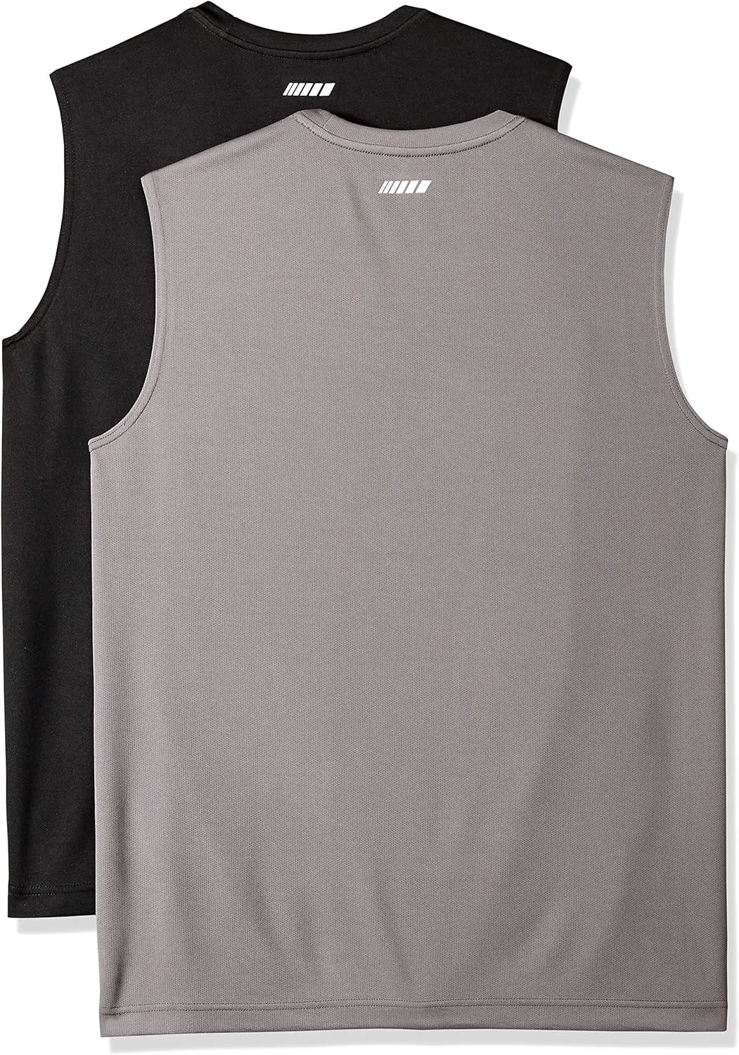 Amazon Essentials Men's Active Performance Tech Muscle Tank, Pack of 2
