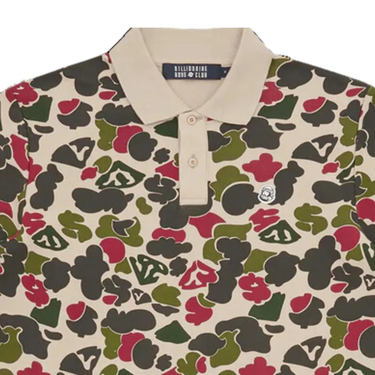 Billionaire Boys Club Duck Multi Camo Polo Shirt