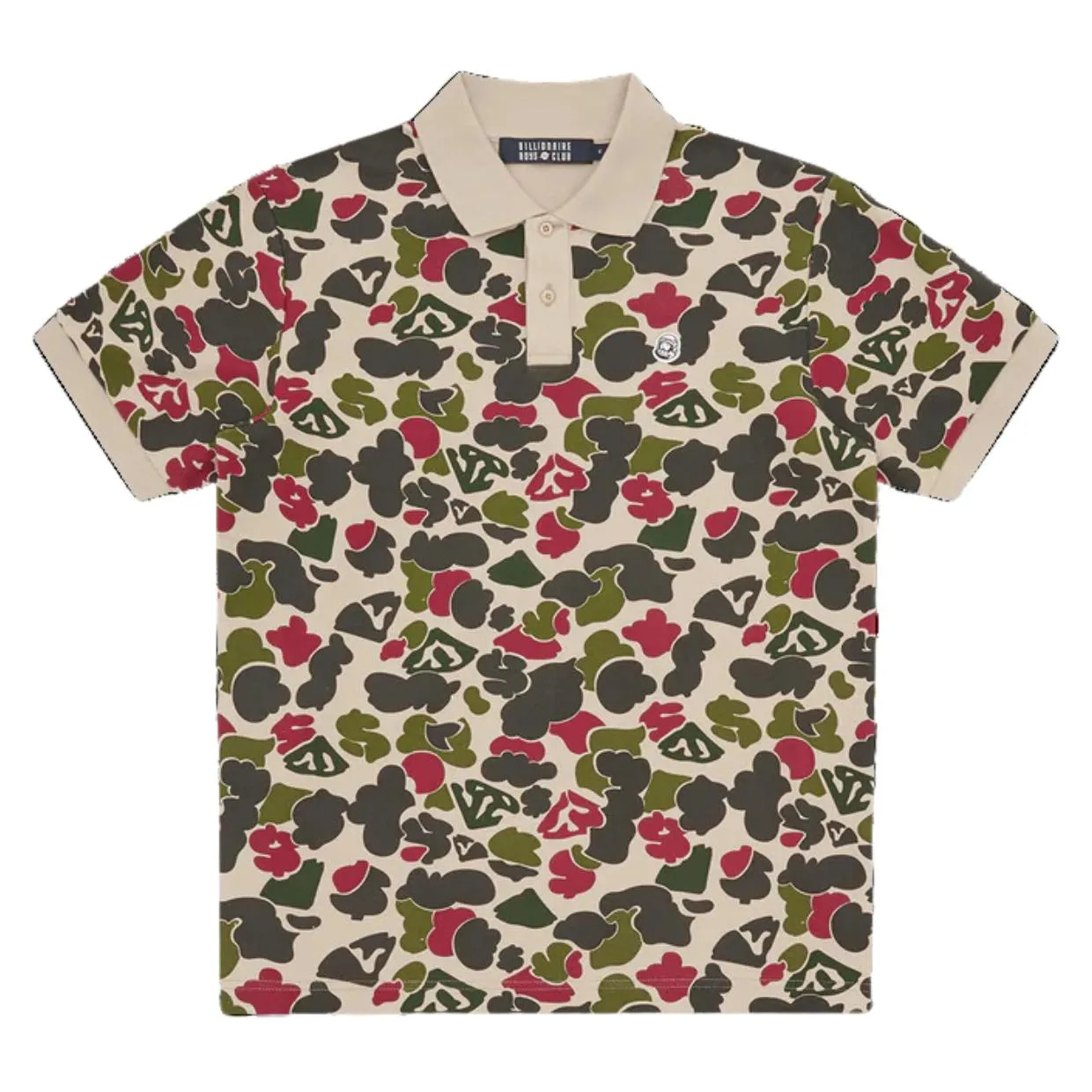 Billionaire Boys Club Duck Multi Camo Polo Shirt