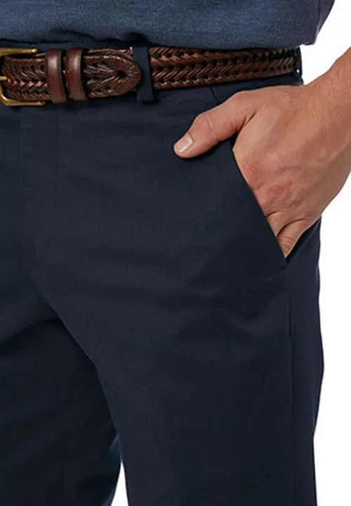 City Club Navigator Cotton Navy Chino FLP010