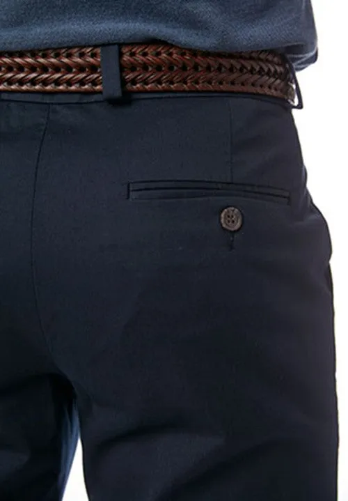 City Club Navigator Cotton Navy Chino FLP010