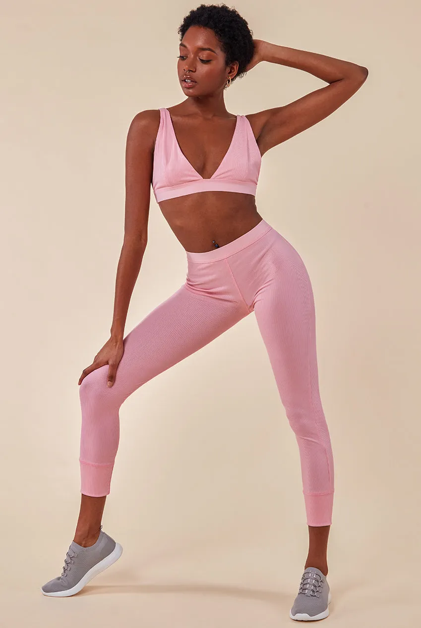 City Goddess Bralet And Legging Workout Lounge Set