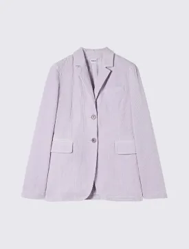 Cotton Poplin Single-breasted Blazer