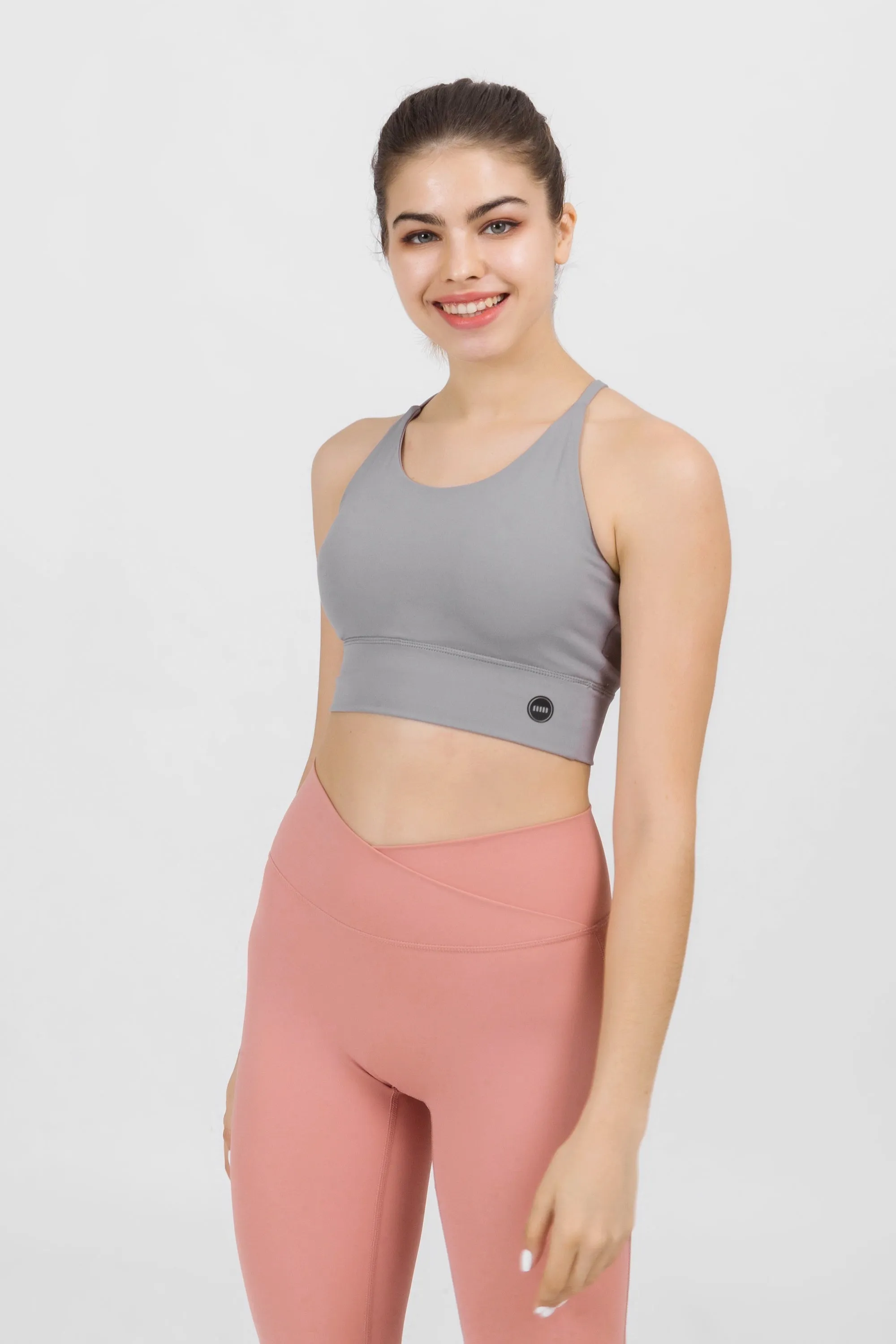 Cross-Over Back Sports Bra