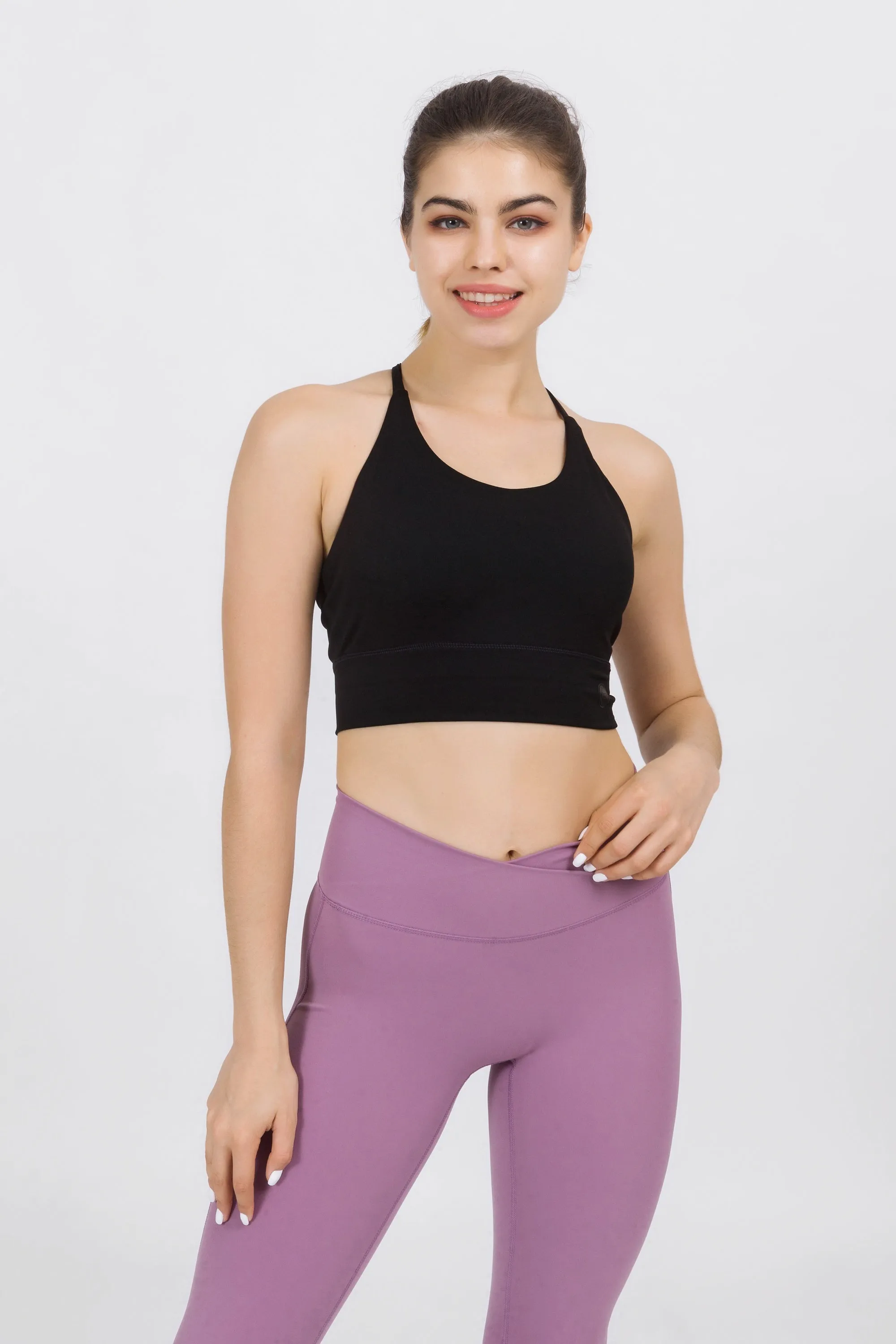 Cross-Over Back Sports Bra