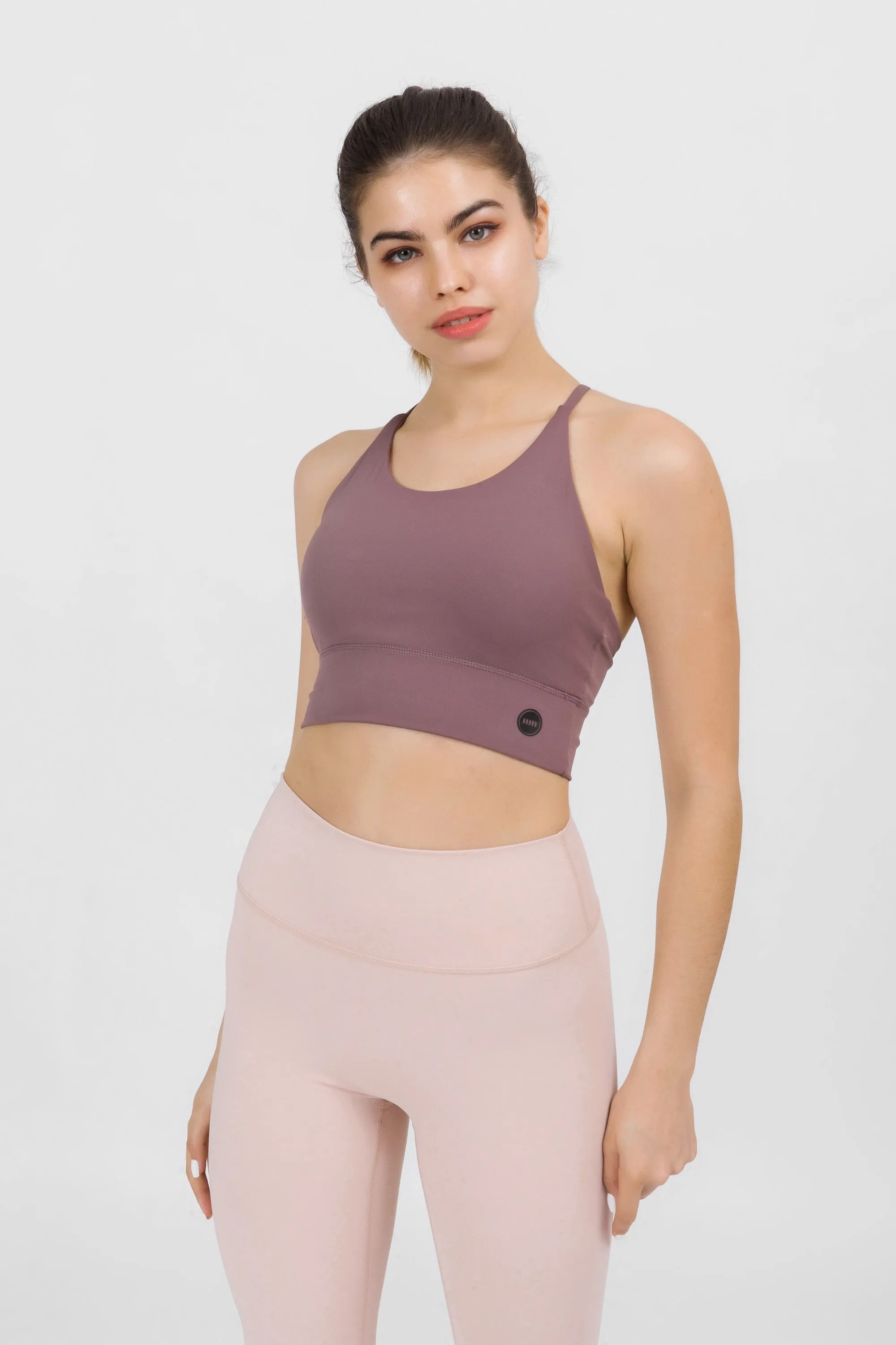 Cross-Over Back Sports Bra