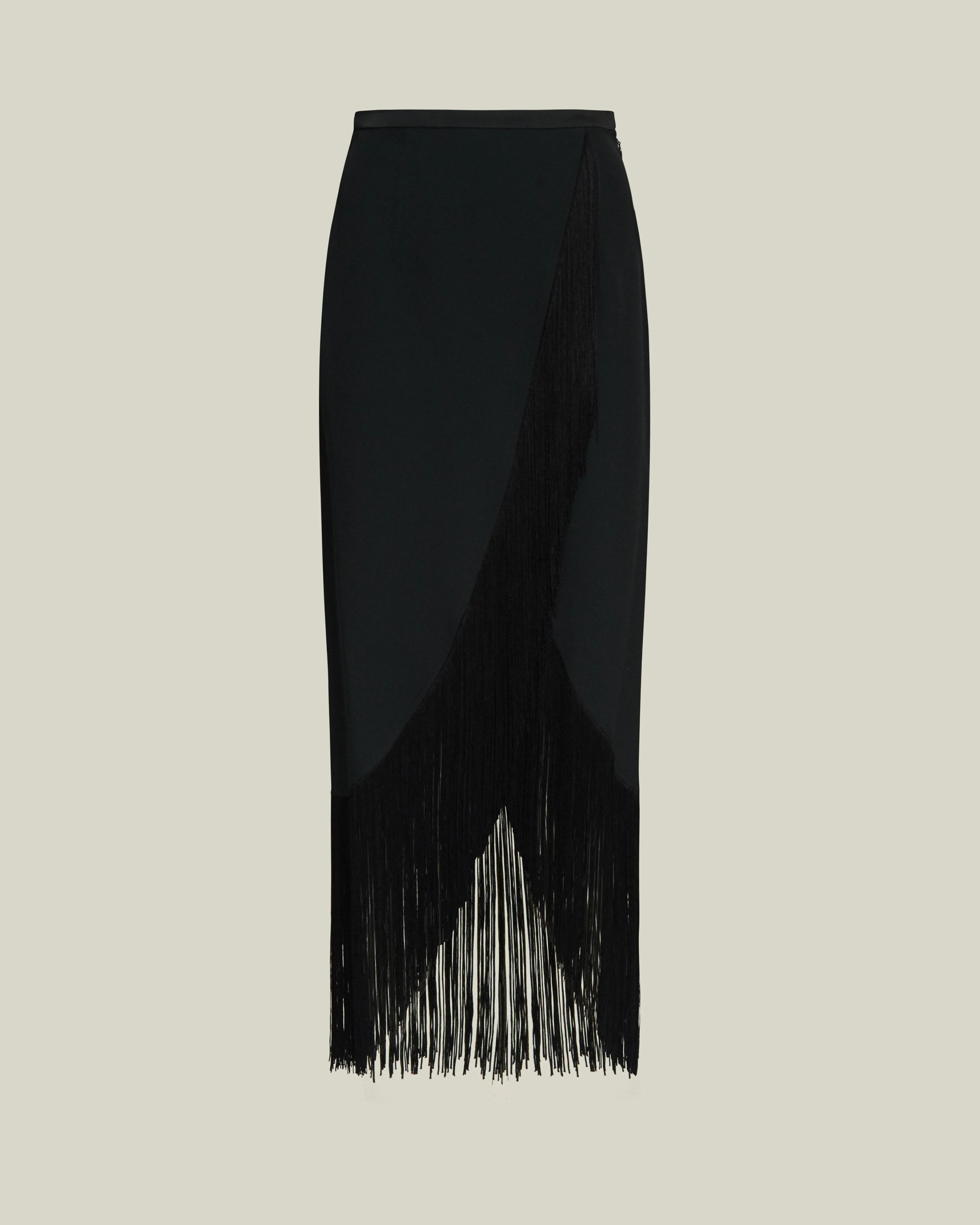 El Pareo Skirt in Black