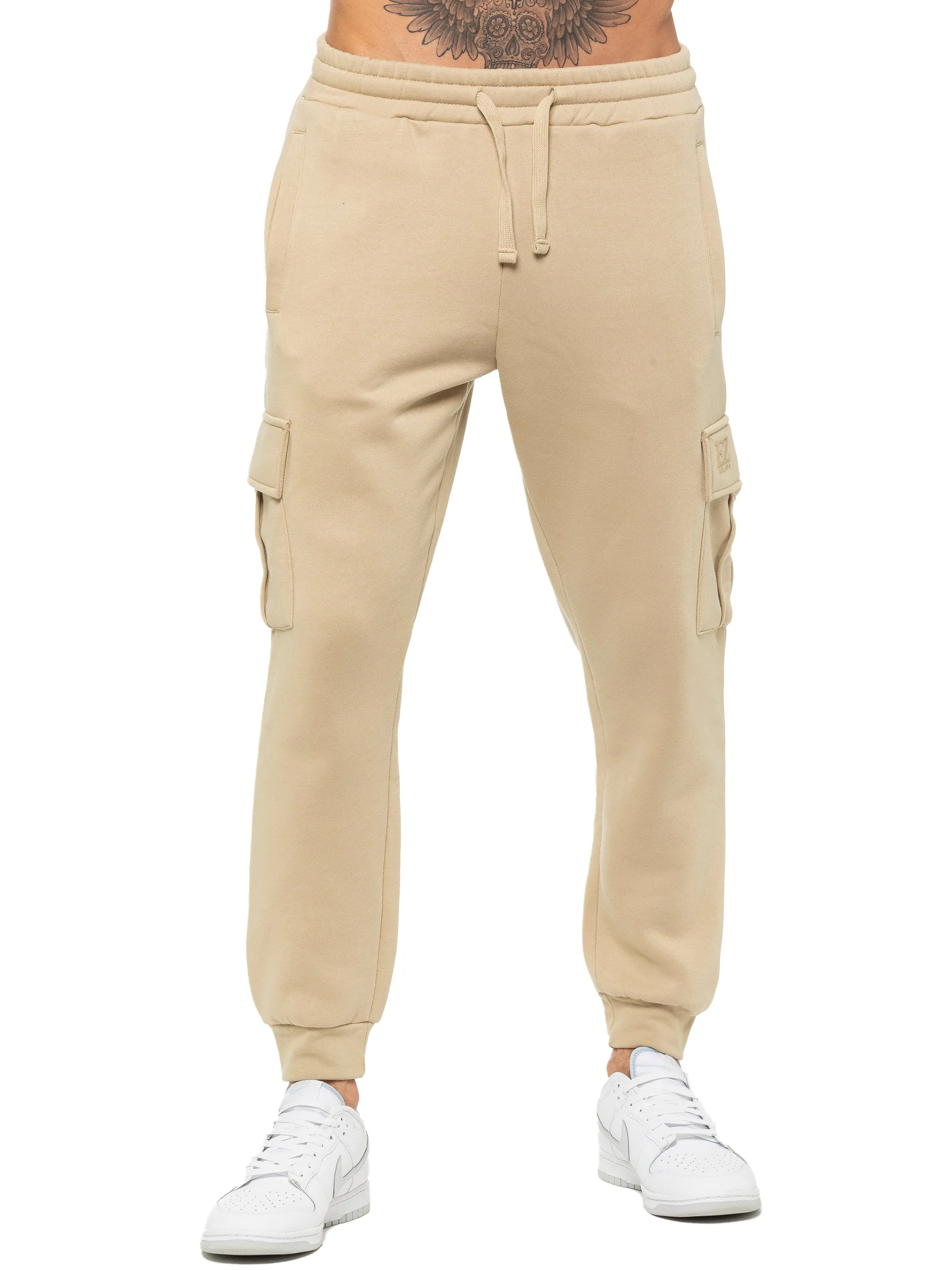 Enzo | Mens Cargo Joggers