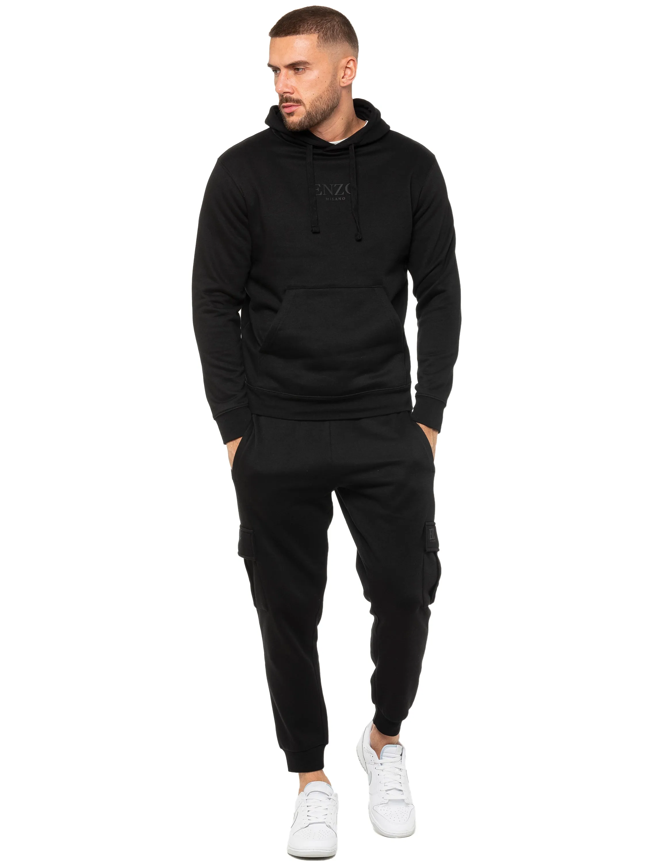 Enzo | Mens Cargo Joggers