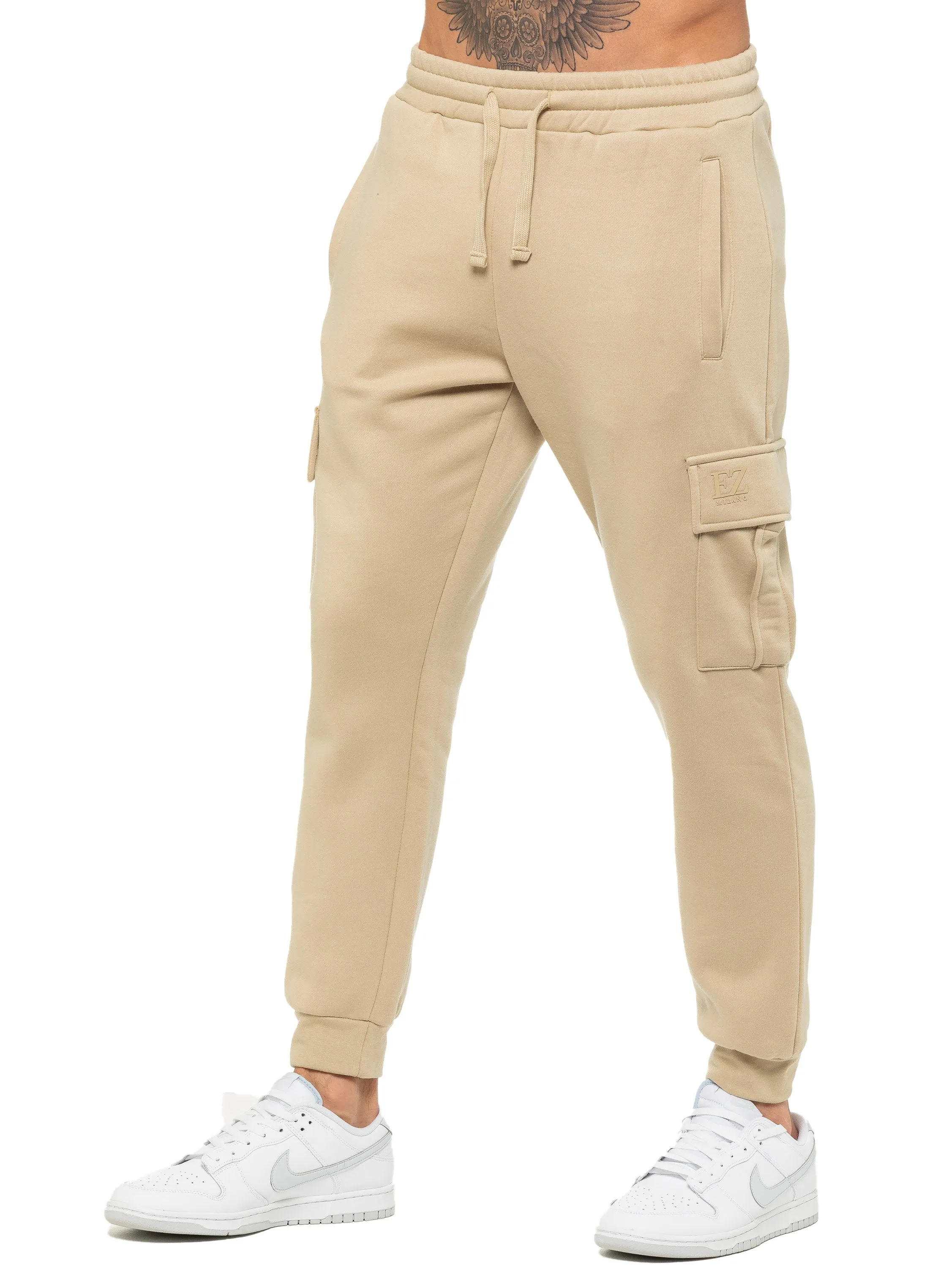 Enzo | Mens Cargo Joggers