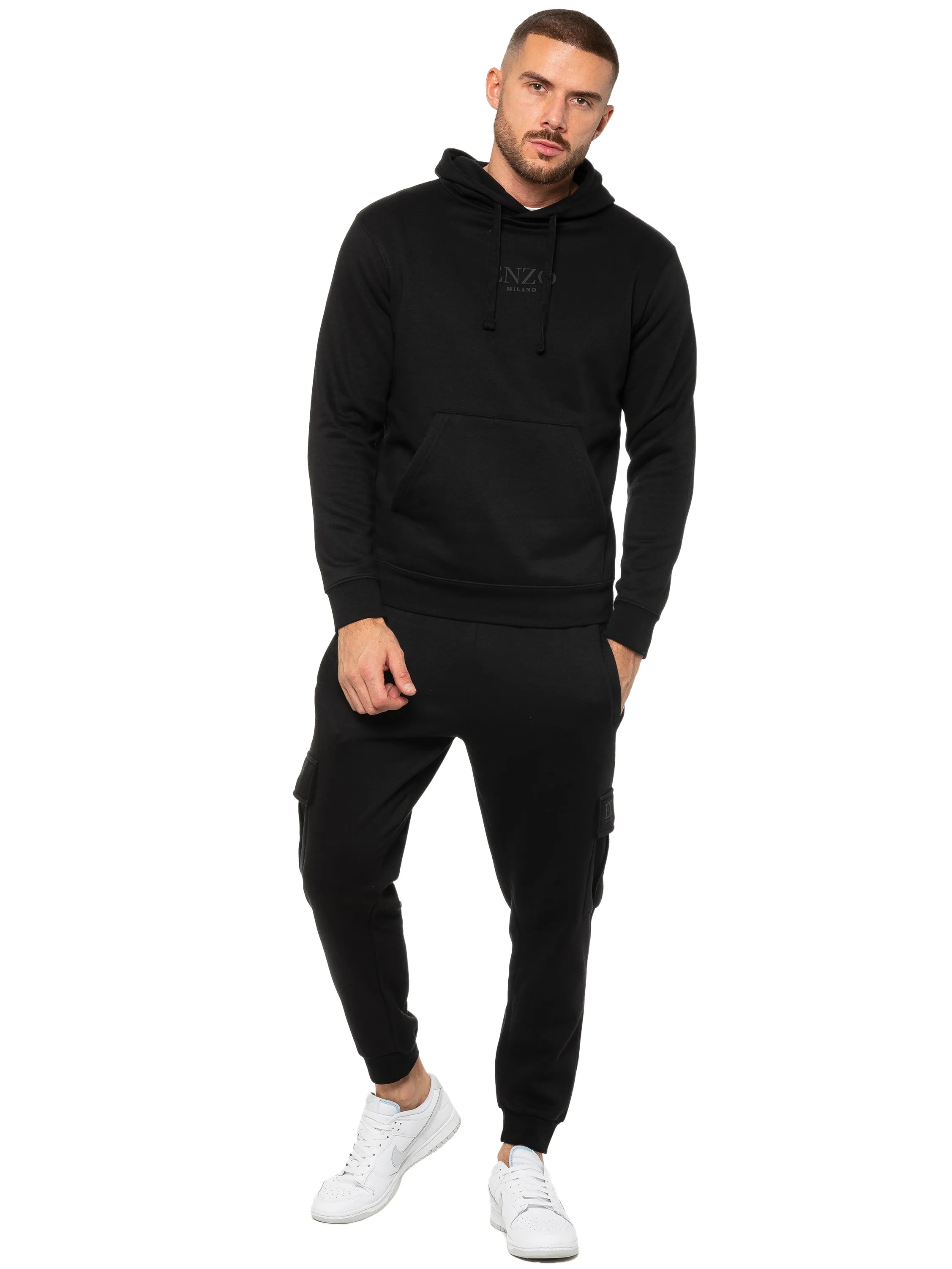 Enzo | Mens Cargo Joggers