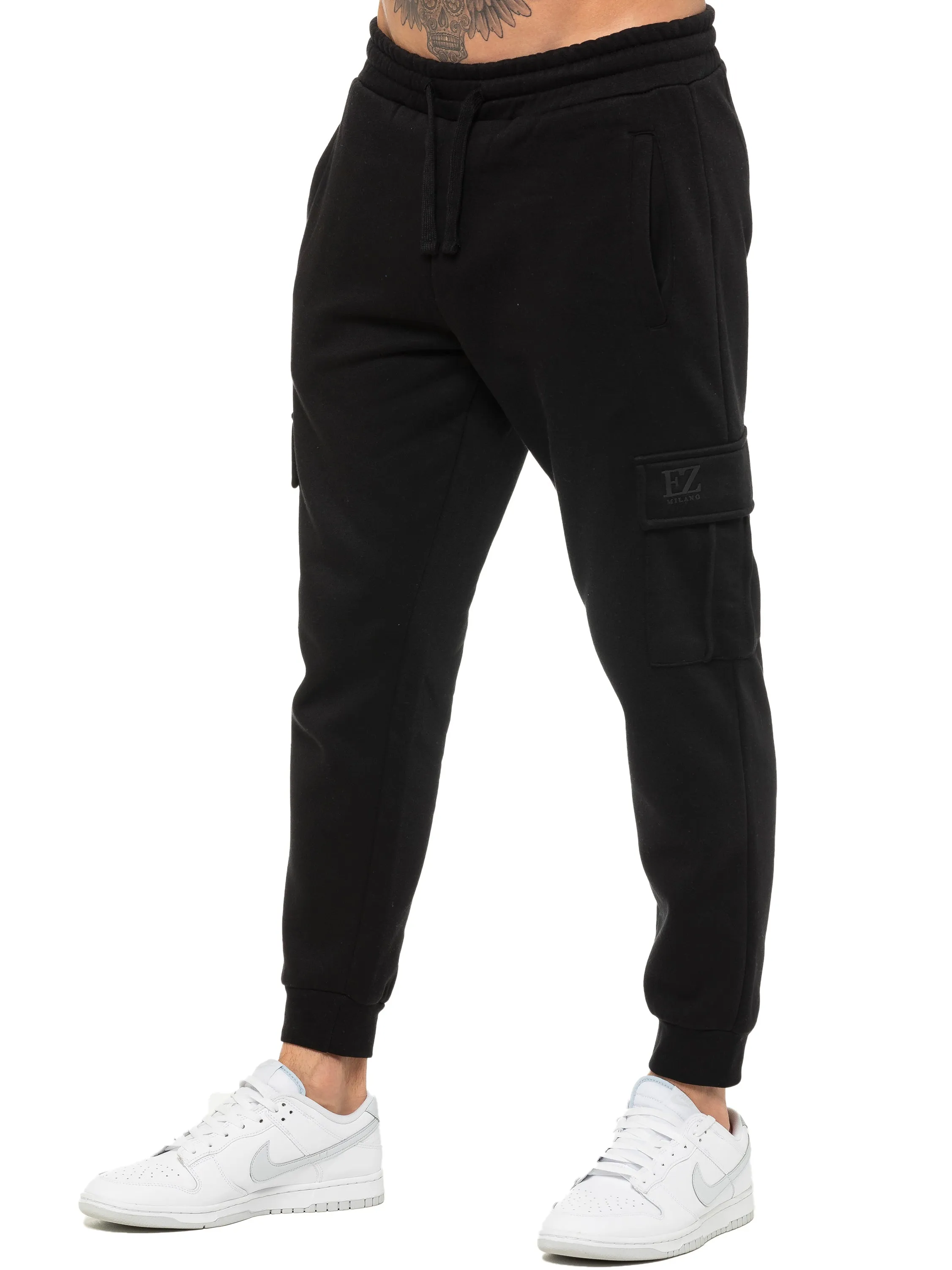 Enzo | Mens Cargo Joggers