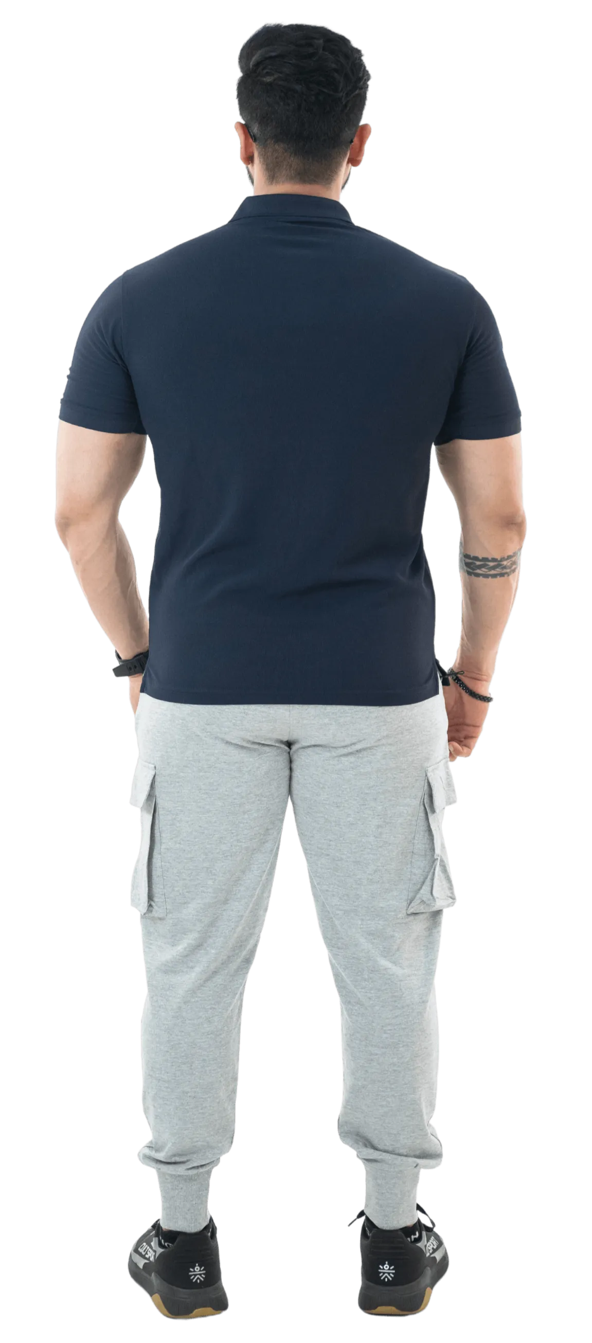 Grey Melange The Ultimate Cargo Joggers
