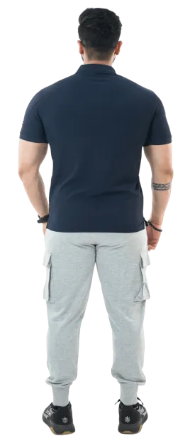 Grey Melange The Ultimate Cargo Joggers