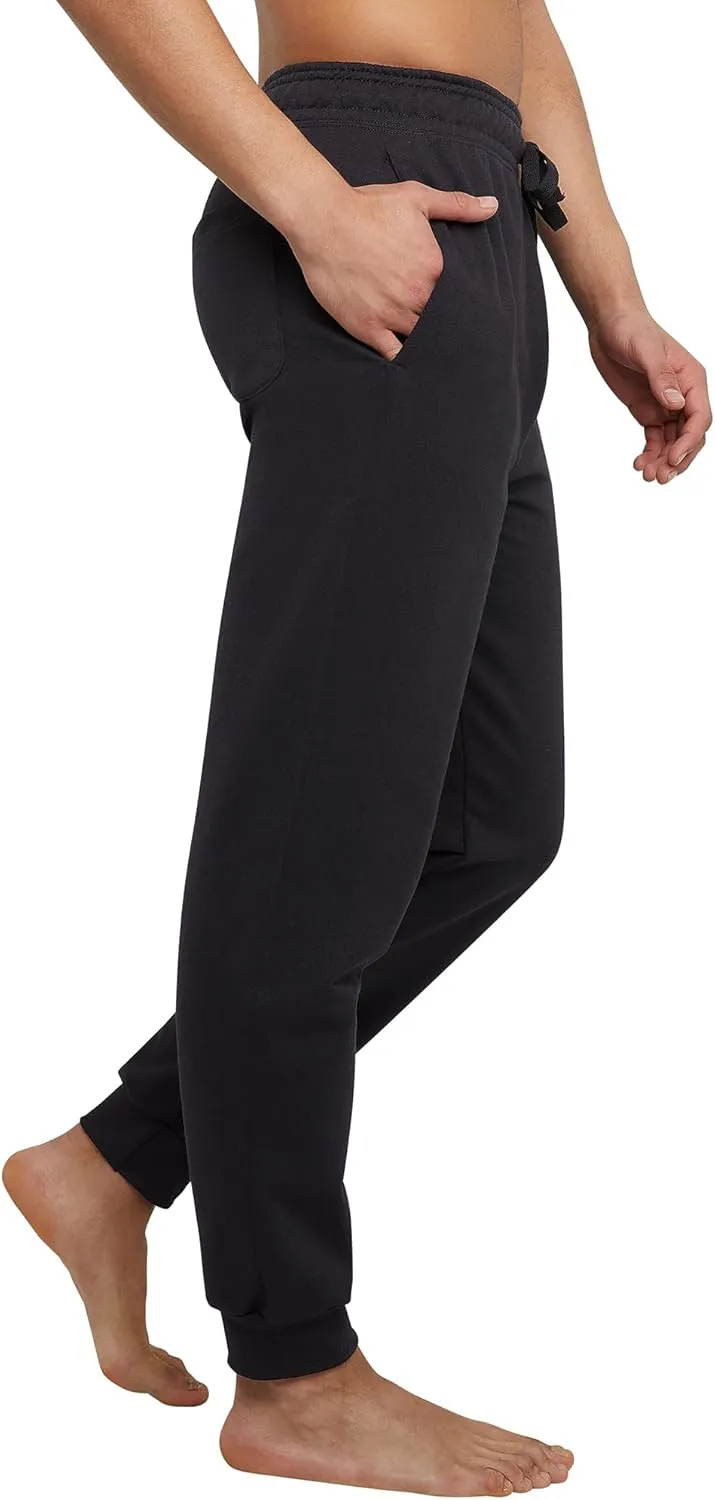Hanes EcoSmart Jogger Sweatpants, Men's Midweight Fleece Lounge Pants, 30.5"