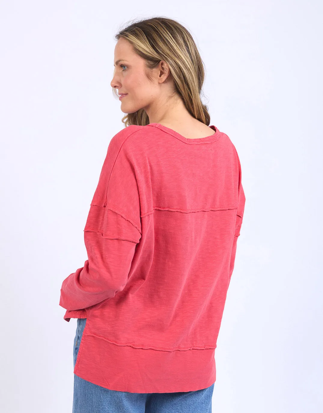 Jayne Throw On Top - Cayenne