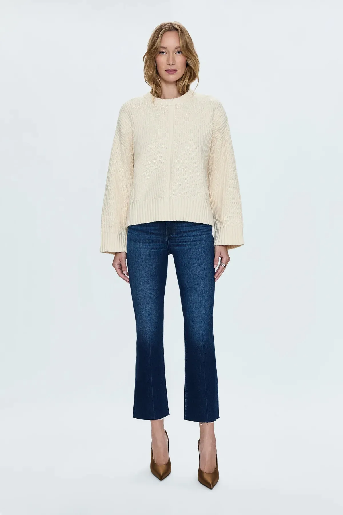 Leigh Textured Crewneck