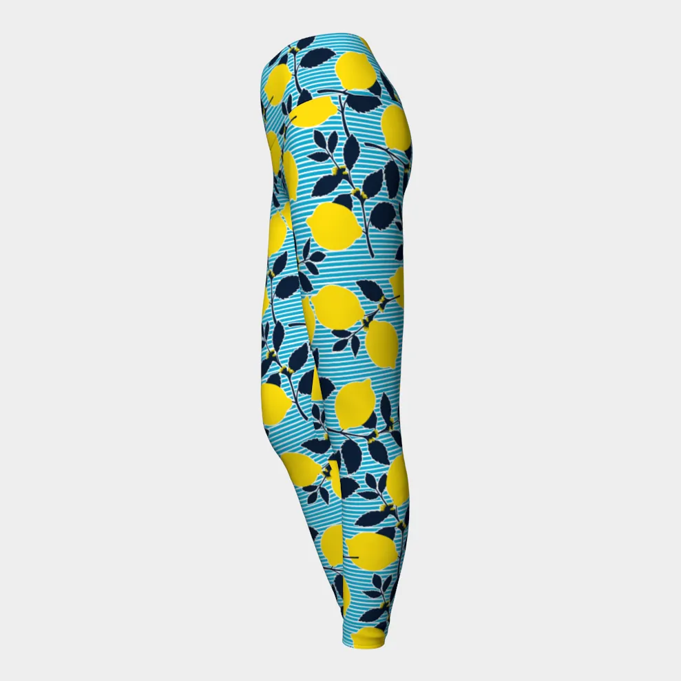 Lemon Yoga Leggings