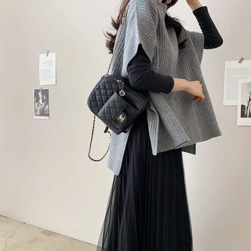 Love Of Mine Mock Neck Knit Sweater