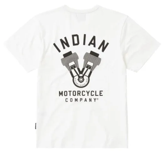 Men's V-Twin Engine Indian Motorcycle Tee
