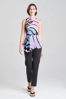 Nagashi Obi Silk Side Drape Top