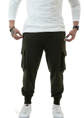 Olive Green The Ultimate Cargo Joggers