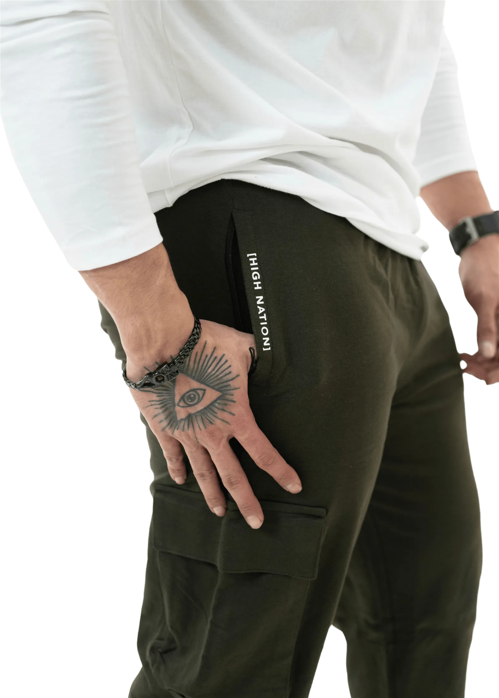 Olive Green The Ultimate Cargo Joggers
