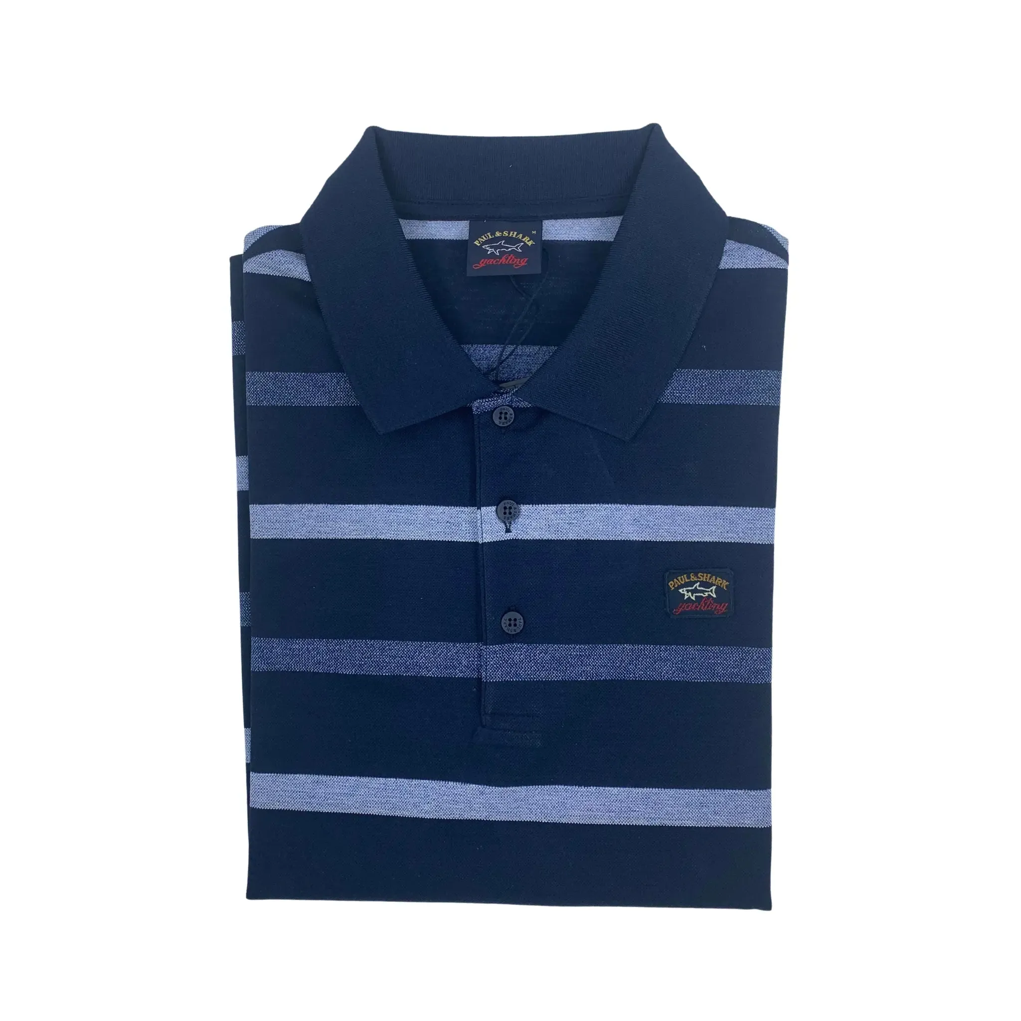 Paul & Shark Short Sleeve Striped Polo