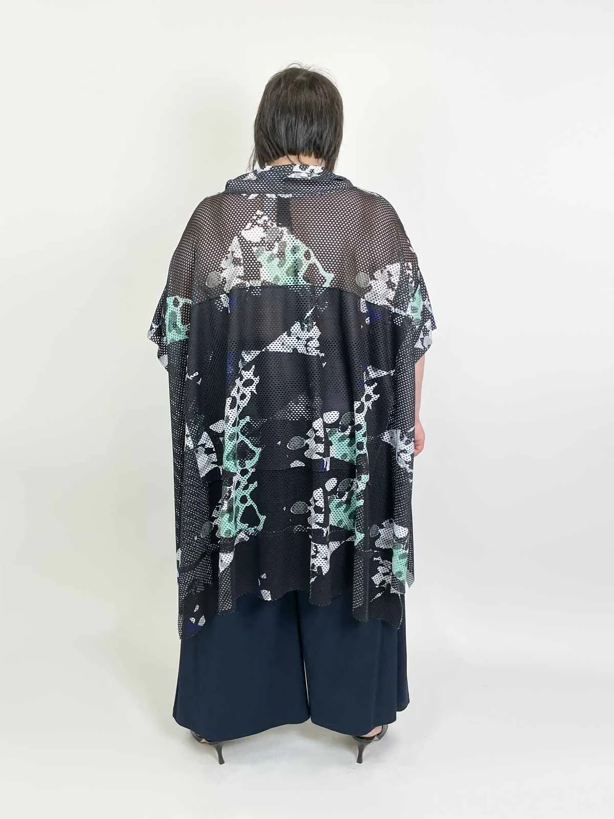 Pianist Tunic, Black Multi