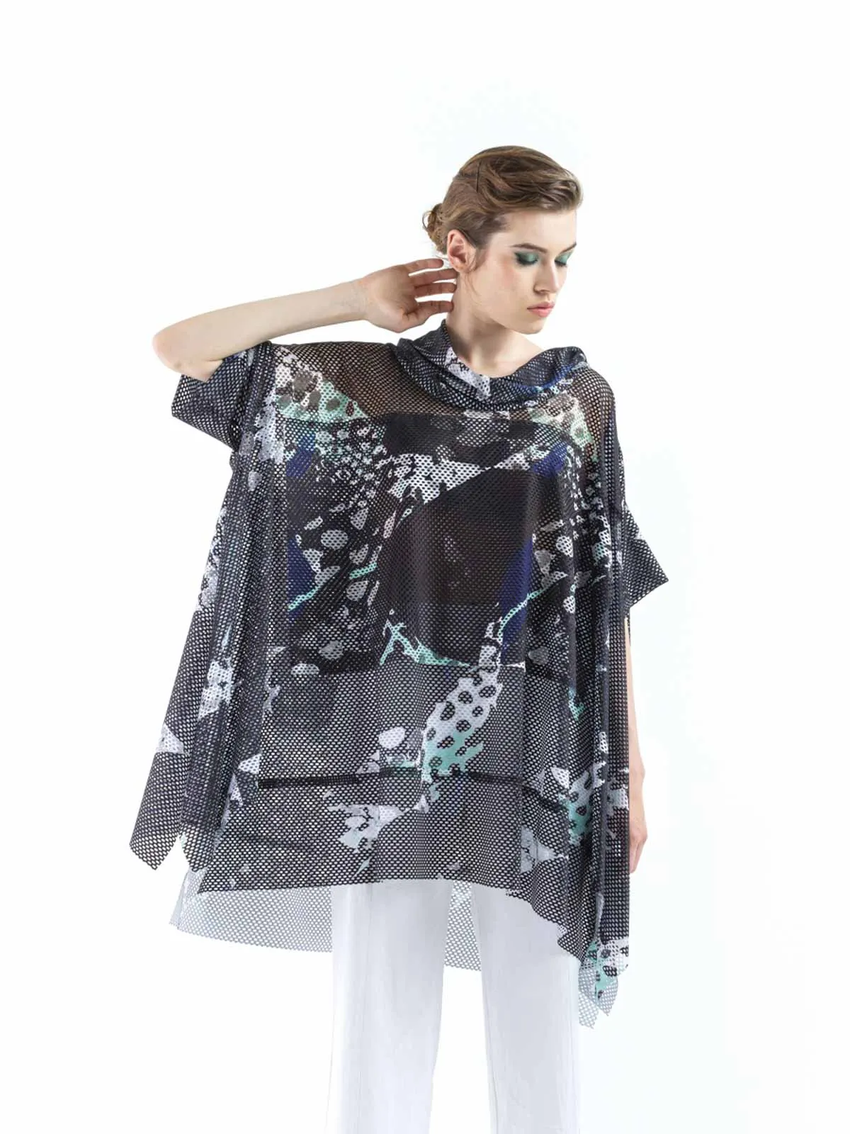 Pianist Tunic, Black Multi