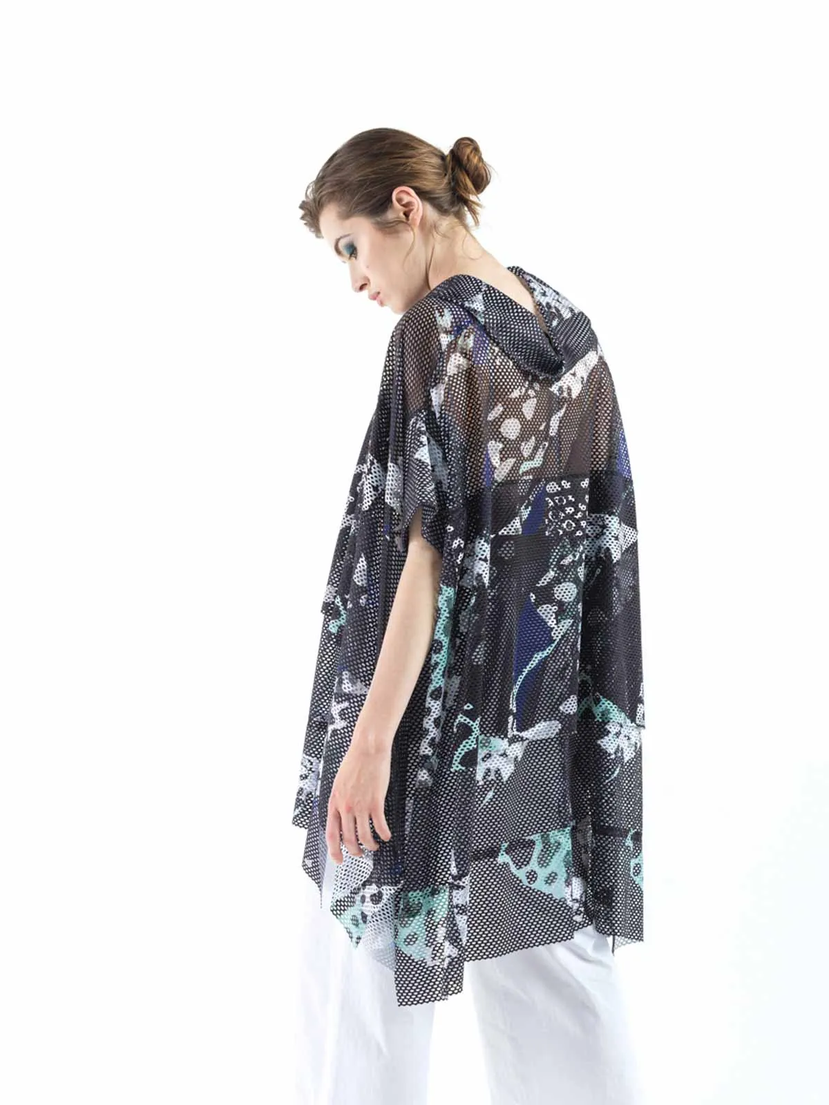 Pianist Tunic, Black Multi