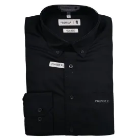 Pringle LS Black Regular Classic Fit Shirt