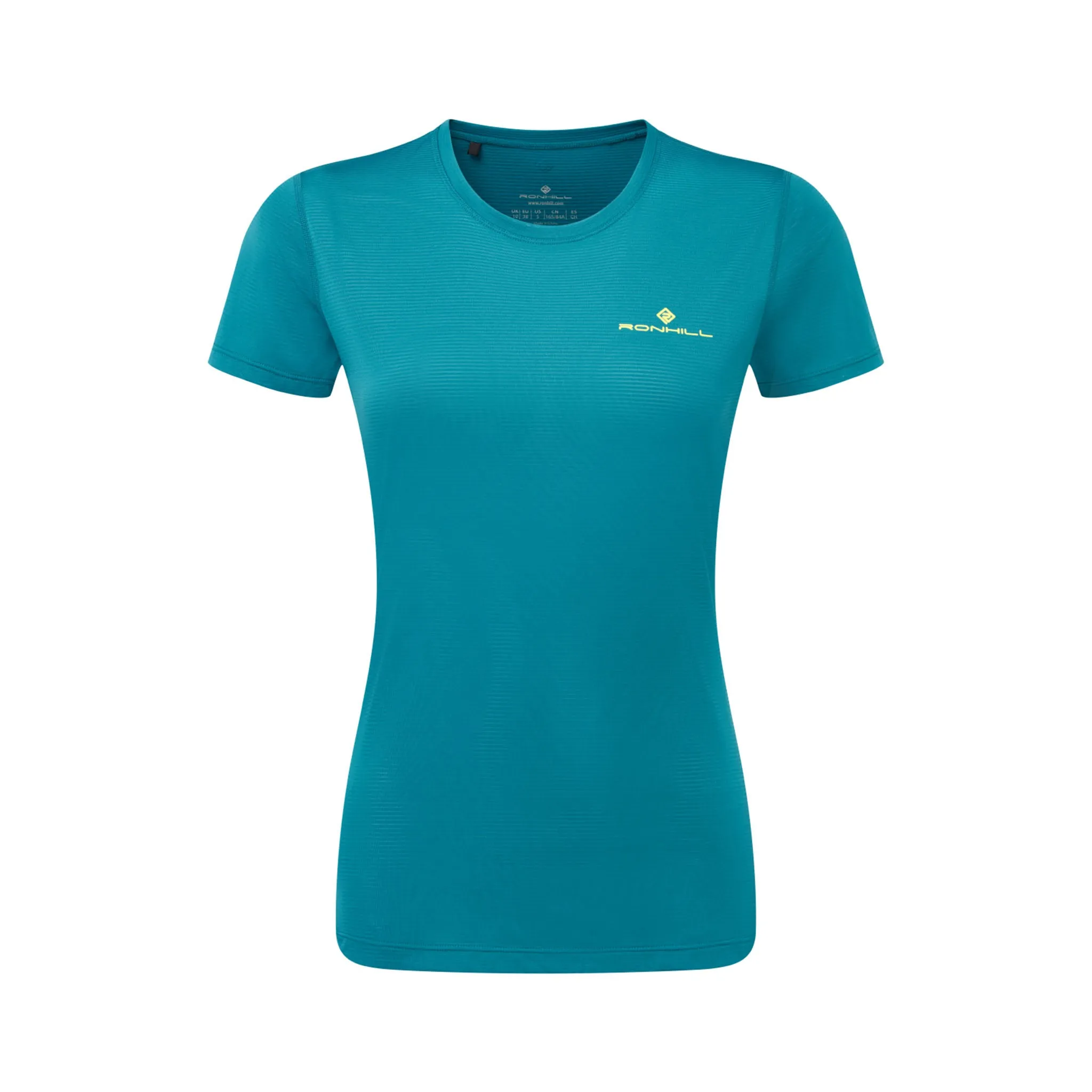 Ronhill | Women's Tech S/S Tee - Marine/Acid