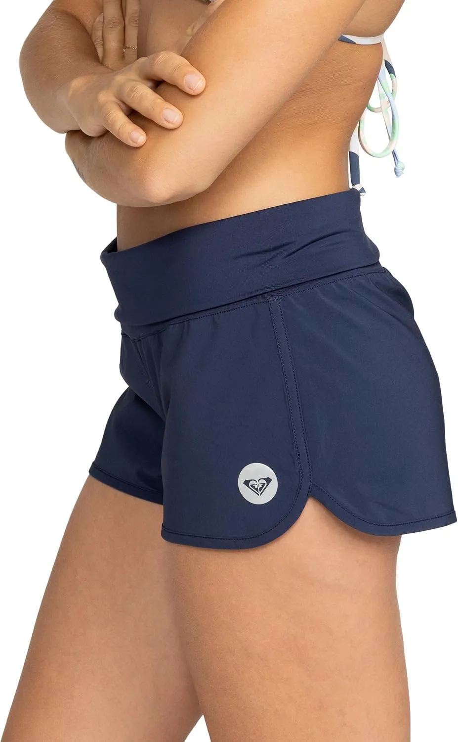 Roxy Women's Board Shorts ?CTummy Control, 4-Way Stretch, Quick-Dry 2" Inseam Swim Shorts, UPF 50  Beach Shorts