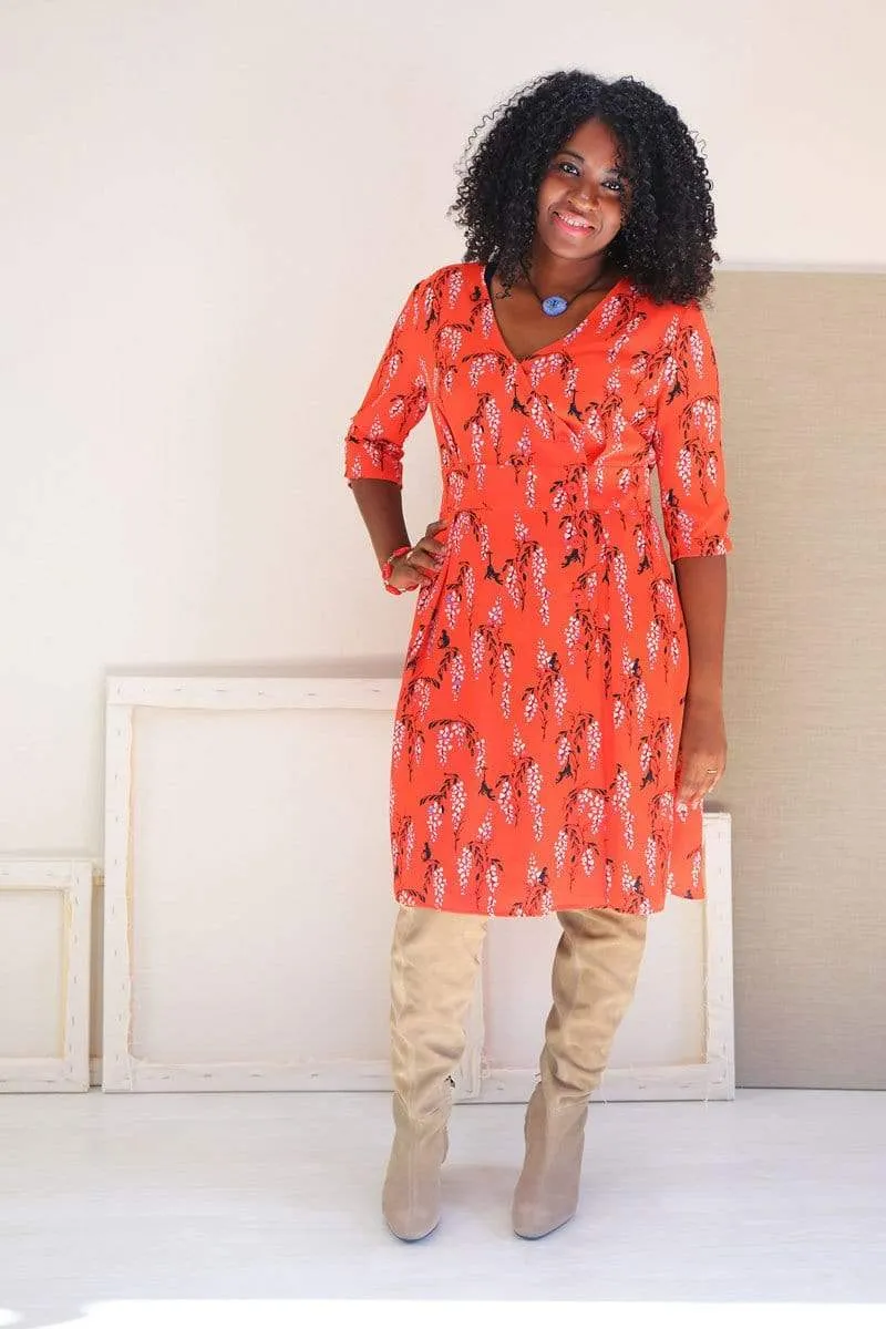 Saint-Germain Wrap Dress - Liesl & Co.