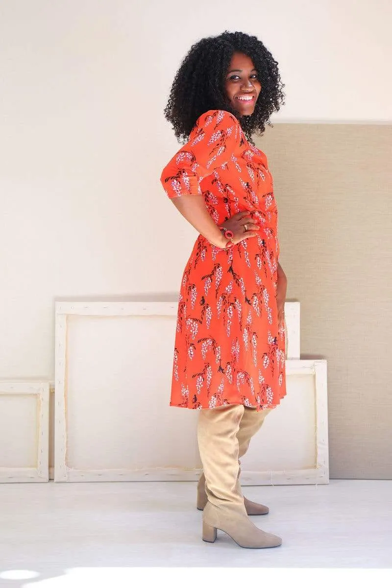 Saint-Germain Wrap Dress - Liesl & Co.