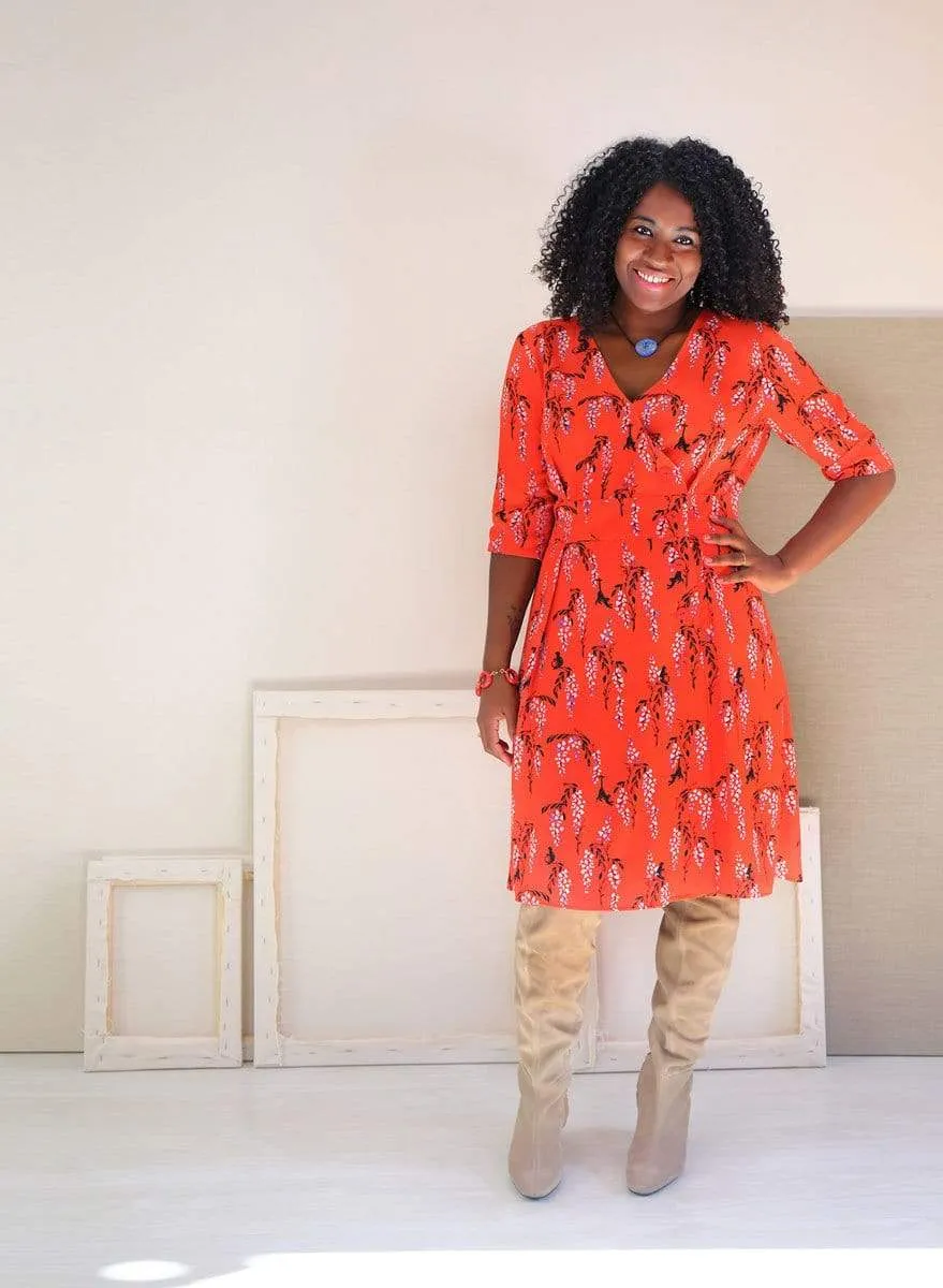 Saint-Germain Wrap Dress - Liesl & Co.