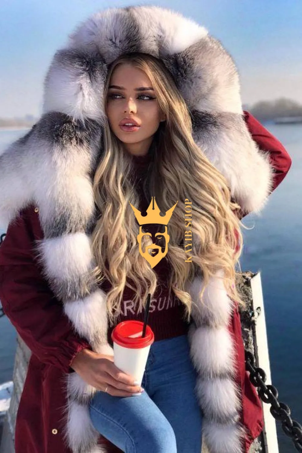 Stay Cozy and Stylish with Our Winter Coat - Optimal Warmth, Unique Pleat Stitching, and 6 Convenient Pockets