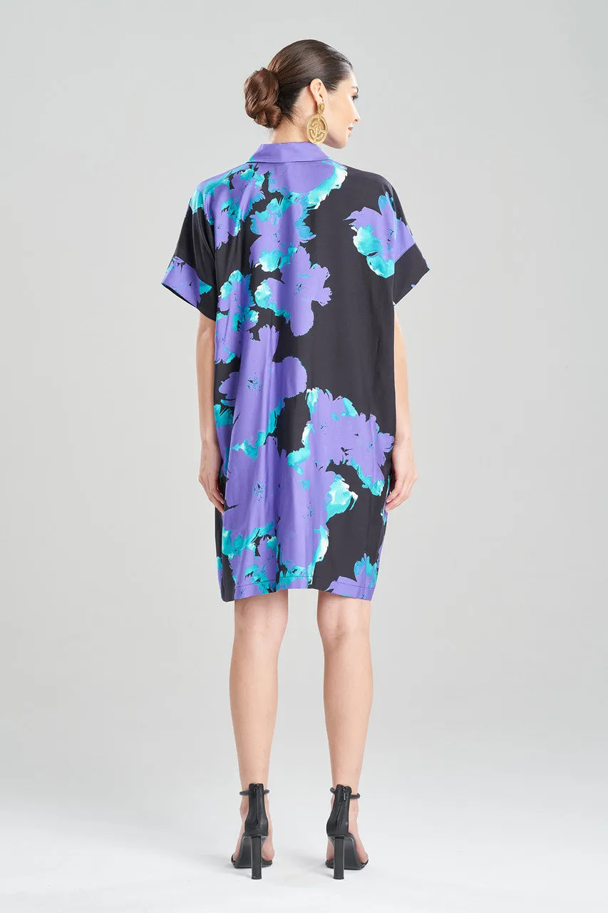 Taichou Cotton Silk Caftan Dress