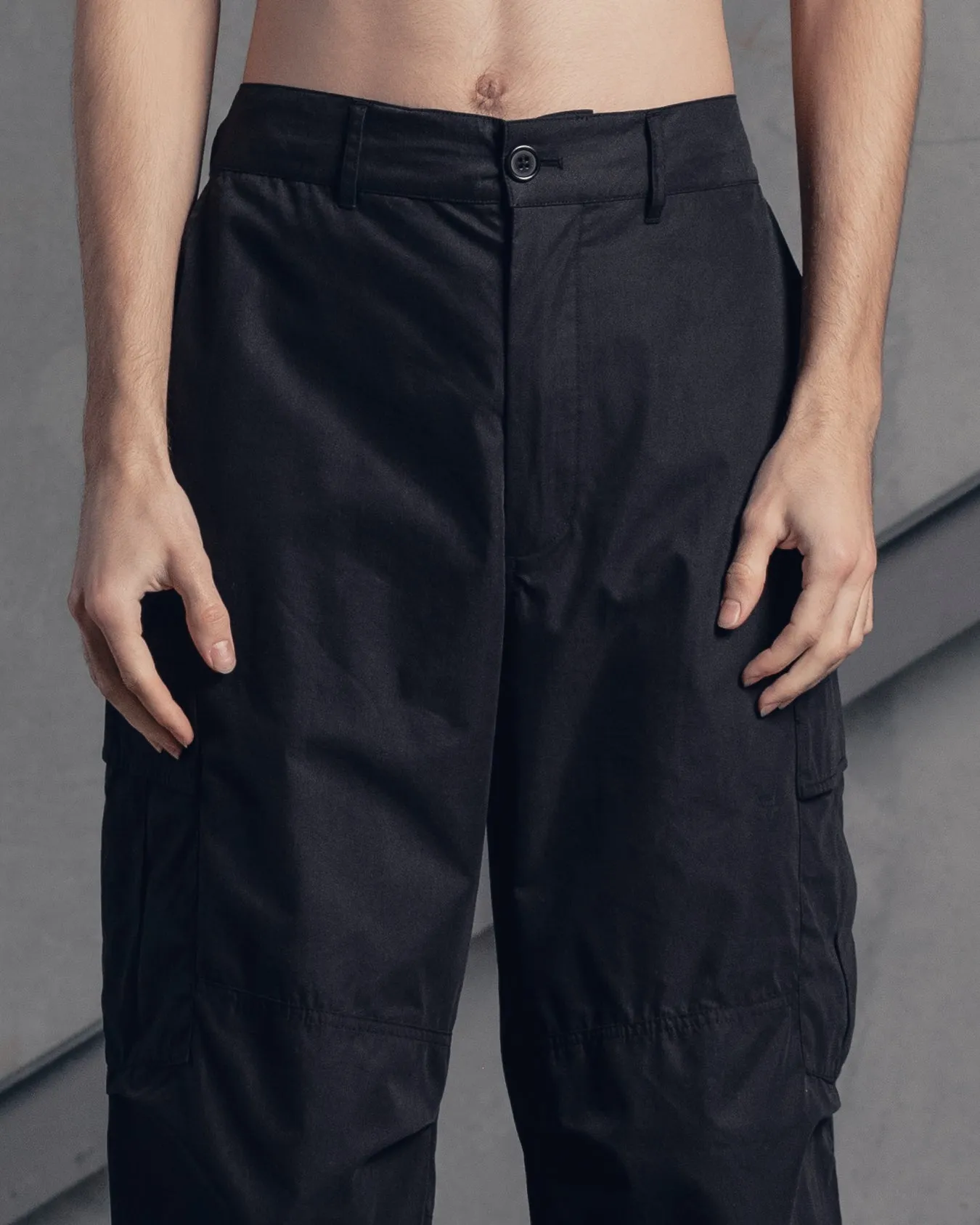 The Anti Order Buffalo Cargo Joggers Black