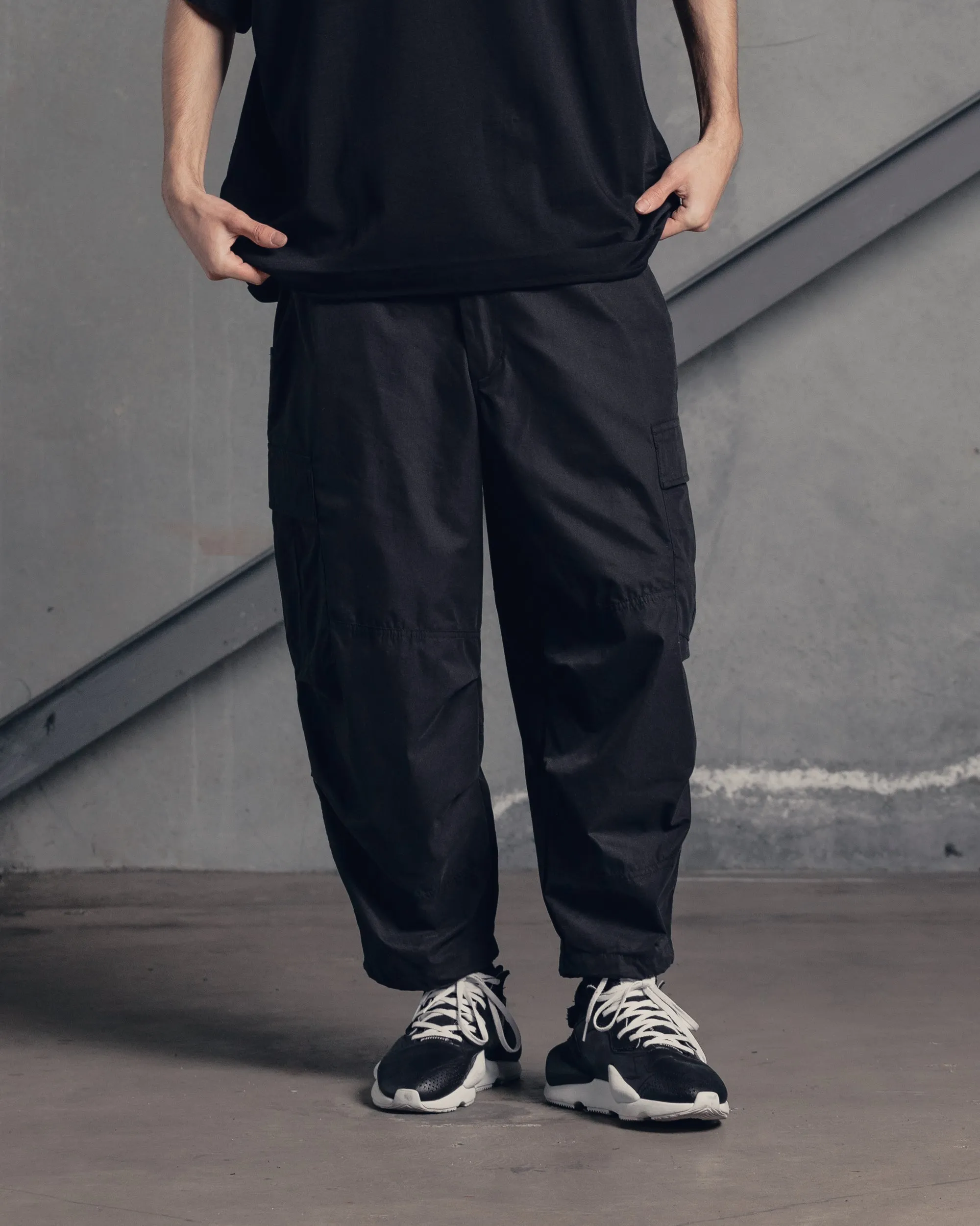 The Anti Order Buffalo Cargo Joggers Black